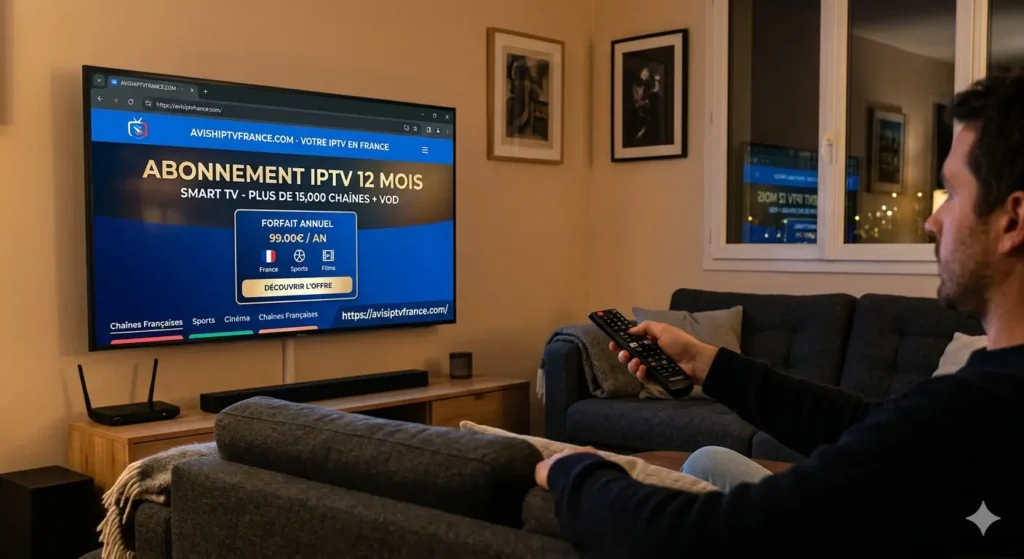 abonnement iptv 12 mois